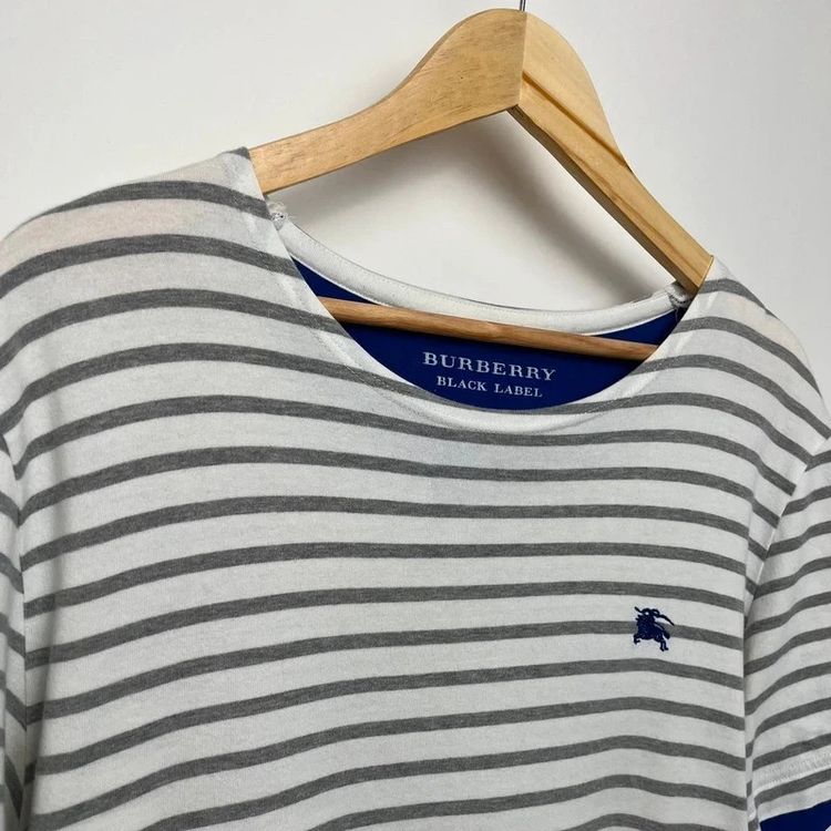 Immagine di Burberry Striped Black Label T-Shirt 2