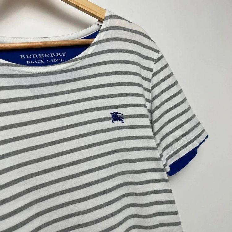 Immagine di Burberry Striped Black Label T-Shirt 3