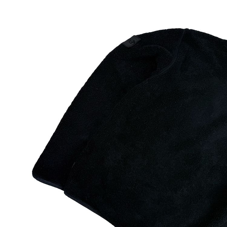 Stone Island 2017 Black Teddy Fleece Shadow Project Hoodie - Small image 3