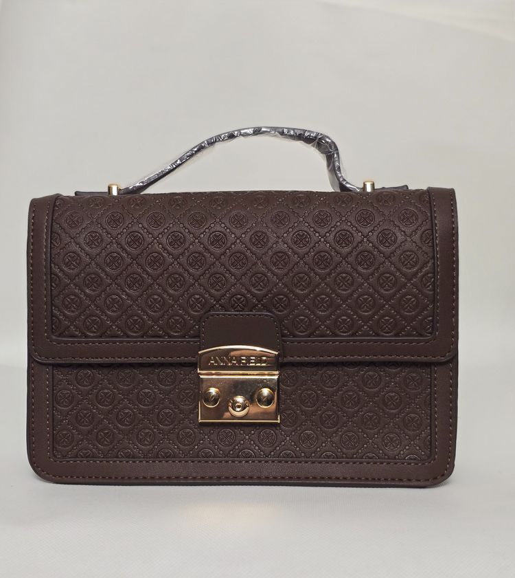 Lancaster Brown Handbag