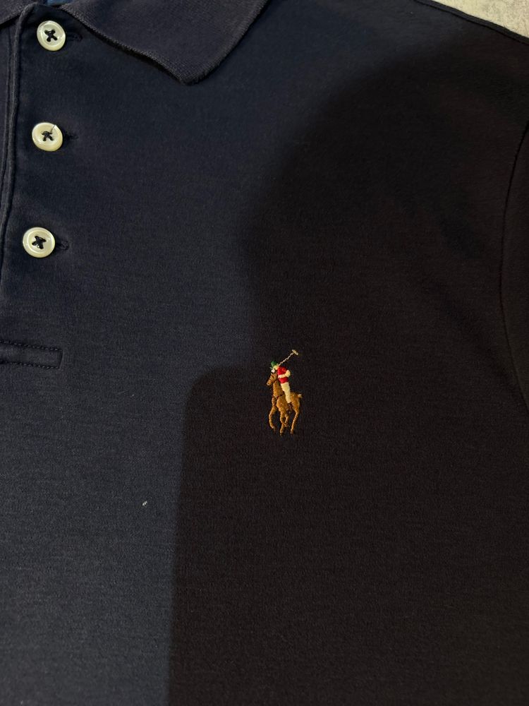 Polo Ralph Lauren Navy Blue Polo Shirt imagen 2