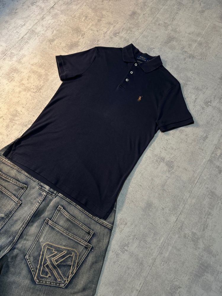 Polo Ralph Lauren Navy Blue Polo Shirt