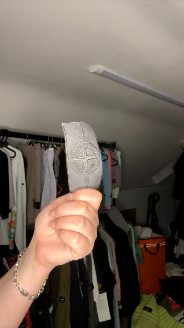 Stone Island STONE ISLAND GREY GHOST BADGE AUTHENTIC product image