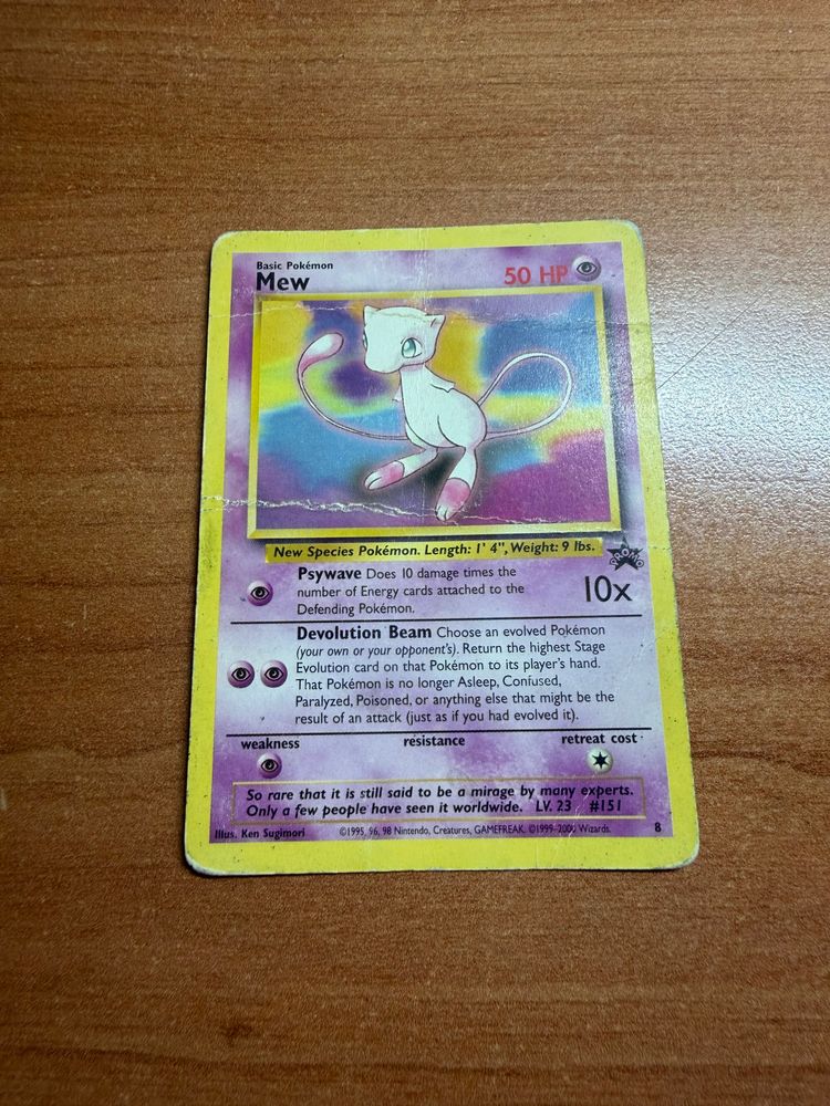 Pokémon Pokémon Trading Card Mew product image