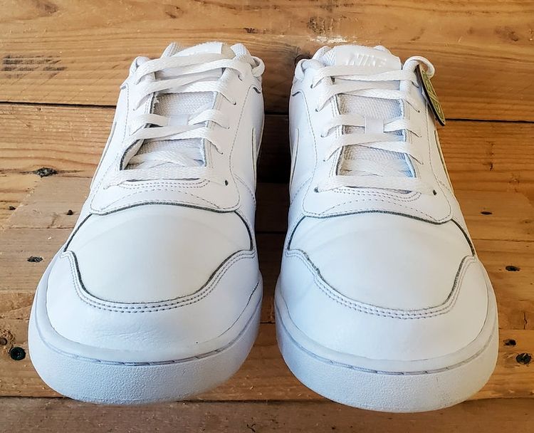 Nike Ebernon Low Leather Trainers UK10.5/US11.5/EU45.5 AQ1775-100 Triple White image 5