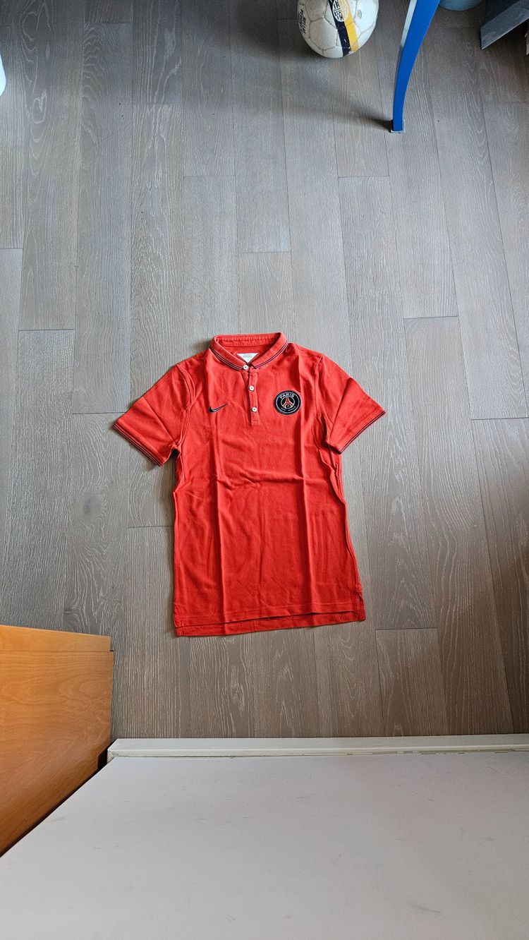 Nike Paris Saint-Germain Red Polo Shirt