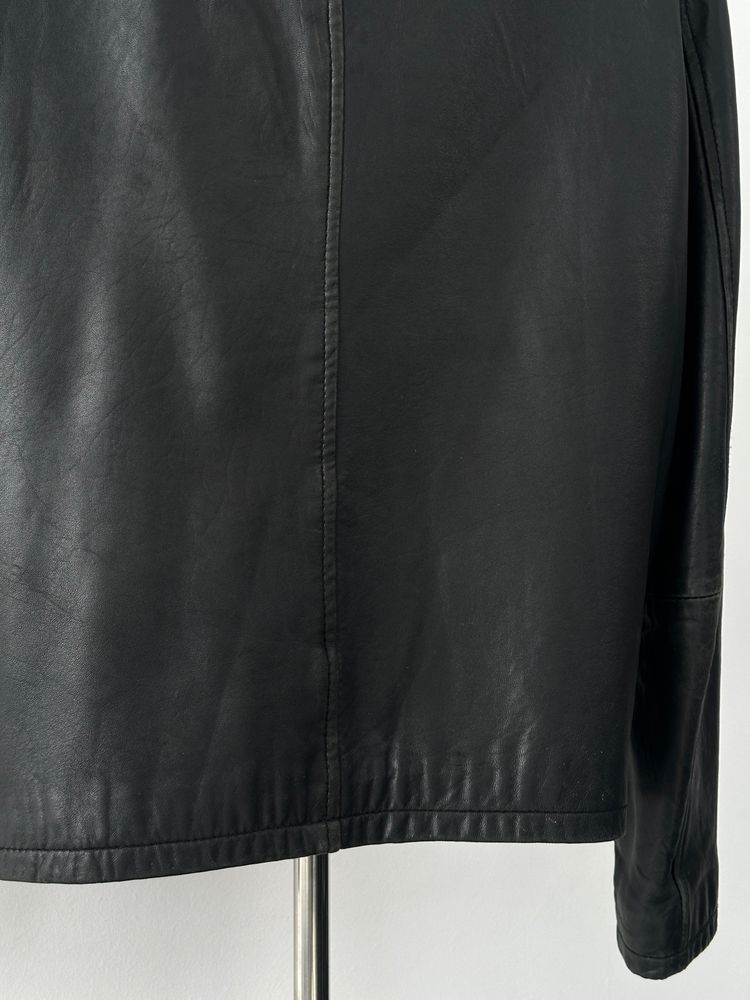Vintage 2000s Aged Soft Leather Jacket - M imagen 14