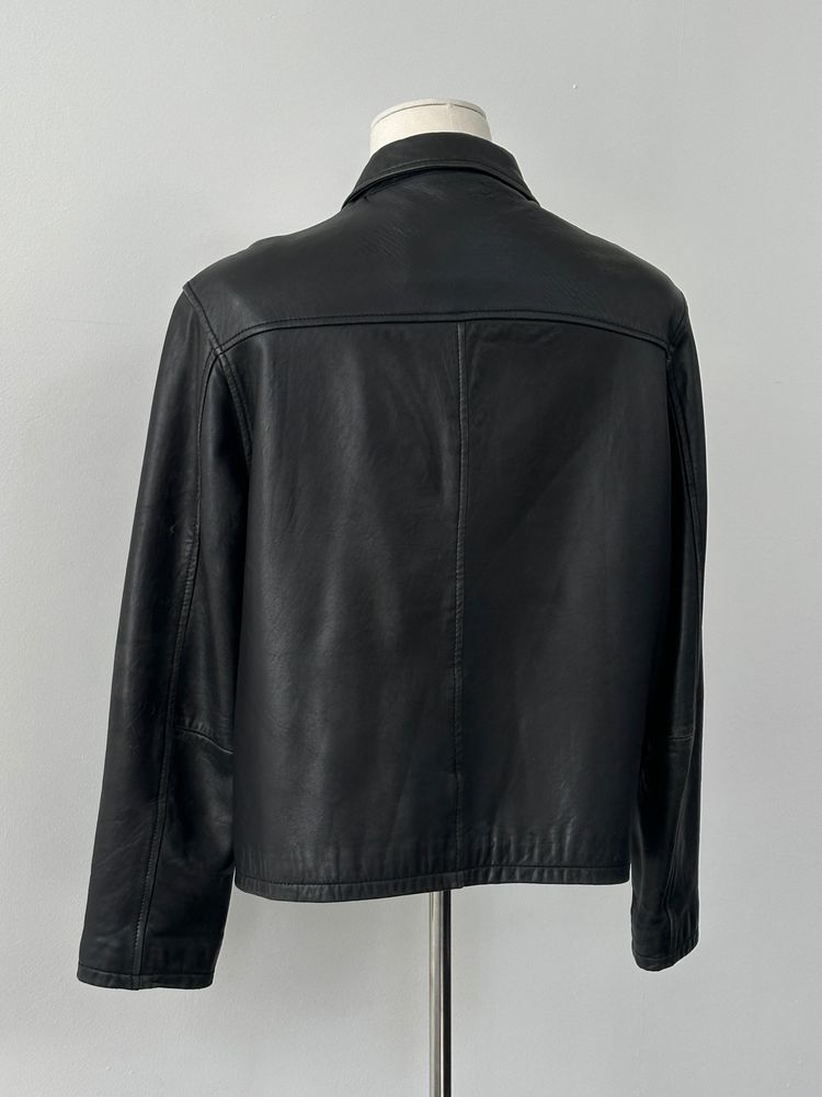 Vintage 2000s Aged Soft Leather Jacket - M imagen 7