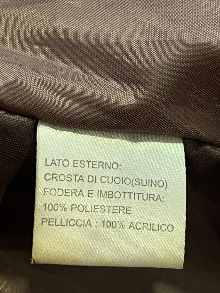 Euronova giacca in pelle vintage L donna image 3