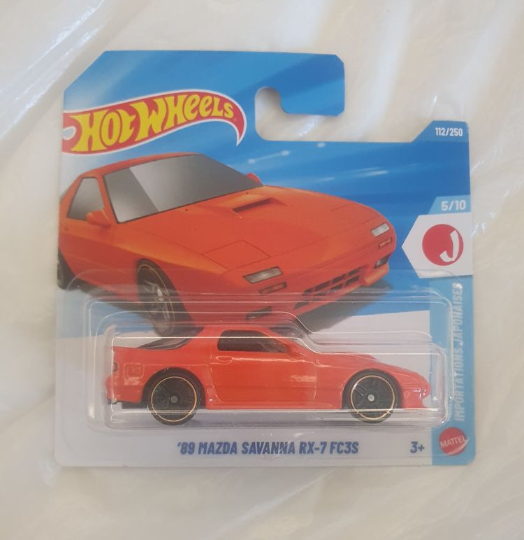 '89 Mazda Savanna Rx-7 Fc3S Hot Wheels Car