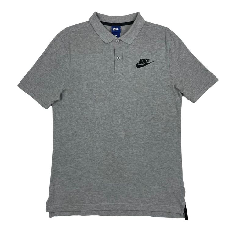 Nike Nike Embroidered Polo Shirt Grey Large product image