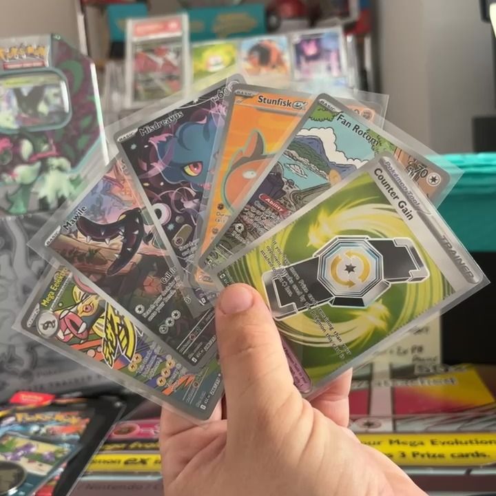 Other COUNTER GAIN 259 - FAN ROTOM 250 - STUNFISK 252 - MISDREAVUS  233 - MAWILE 246 - MEGA EELEKTROSS 266 ALL ASCENDED HEROES  product image