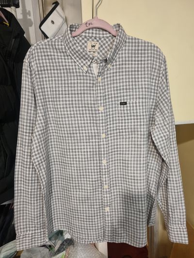 Lee Checkered Button-Up Shirt