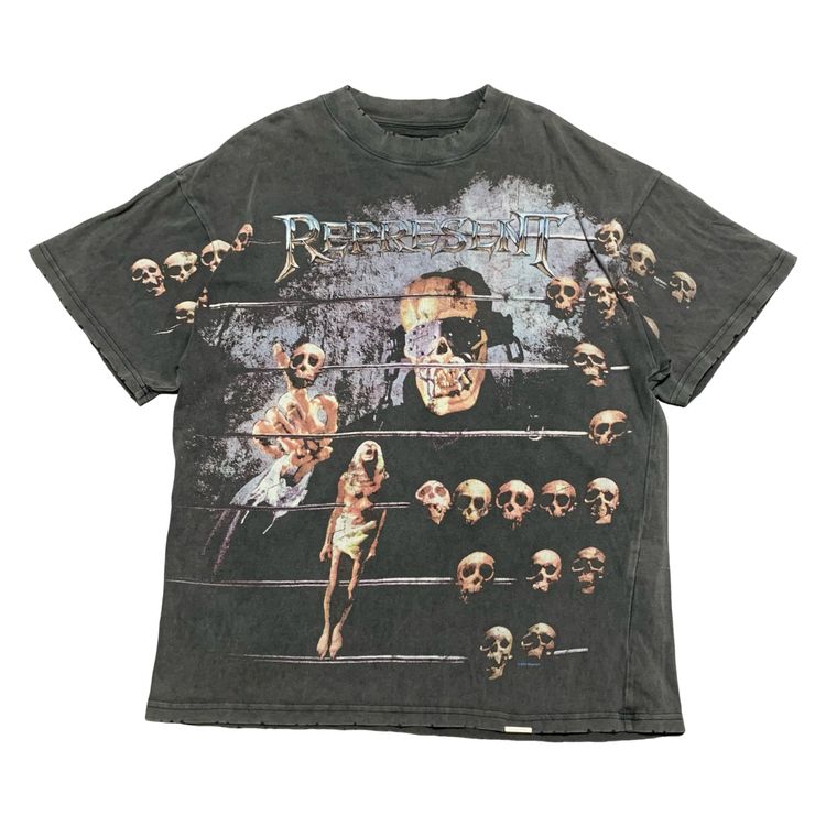 Represent Medium Megadeth Vintage Grey Tee 2020