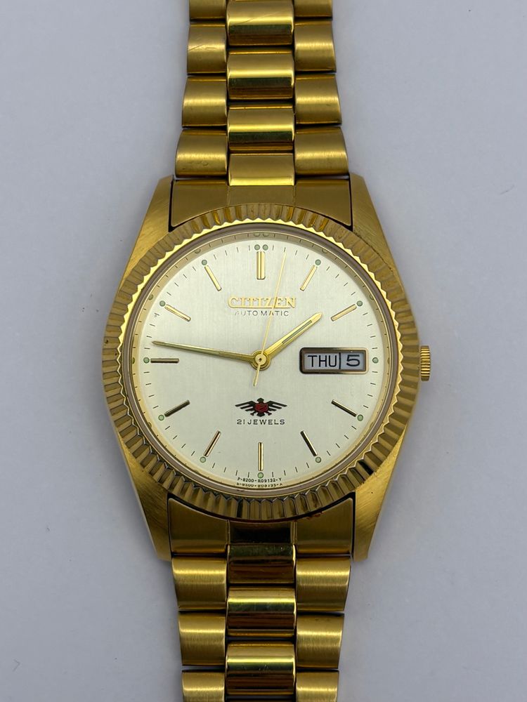 Immagine di Citizen Eagle 7 Gold-Tone Wristwatch Automatic  2