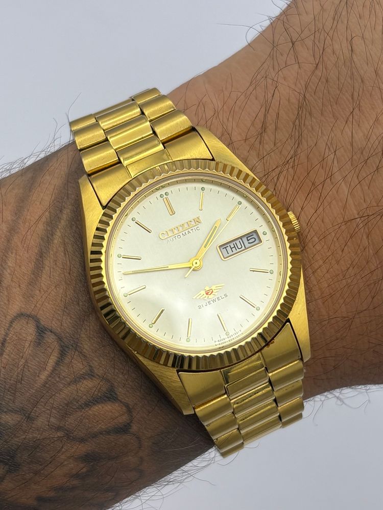 Immagine di Citizen Eagle 7 Gold-Tone Wristwatch Automatic  6