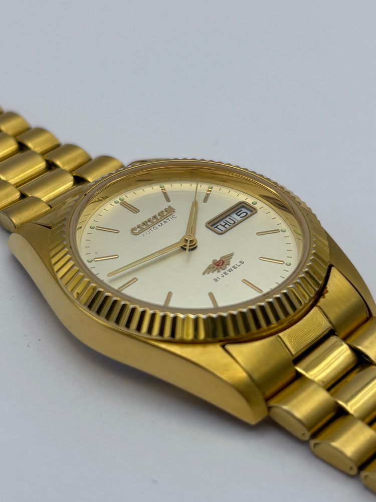 Immagine di Citizen Eagle 7 Gold-Tone Wristwatch Automatic  3