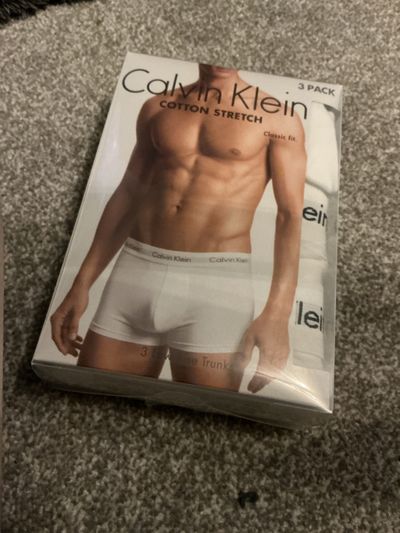 Calvin Klein Cotton Stretch Trunks 3 Pack