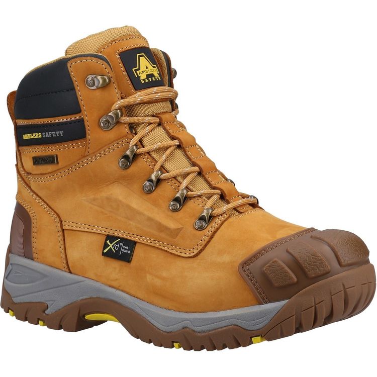 Amblers Men Boots - AS986 Metatarsal Boots in Honey, 6-13 1