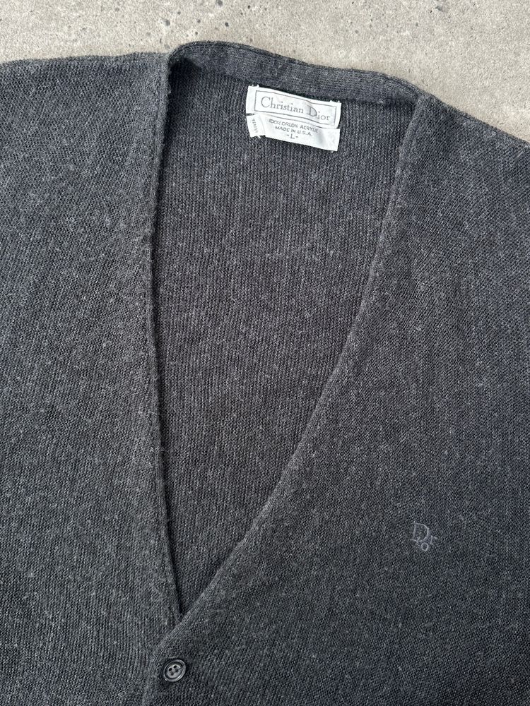 Immagine di Christian Dior 1990s Knit Logo Cardigan - M 5