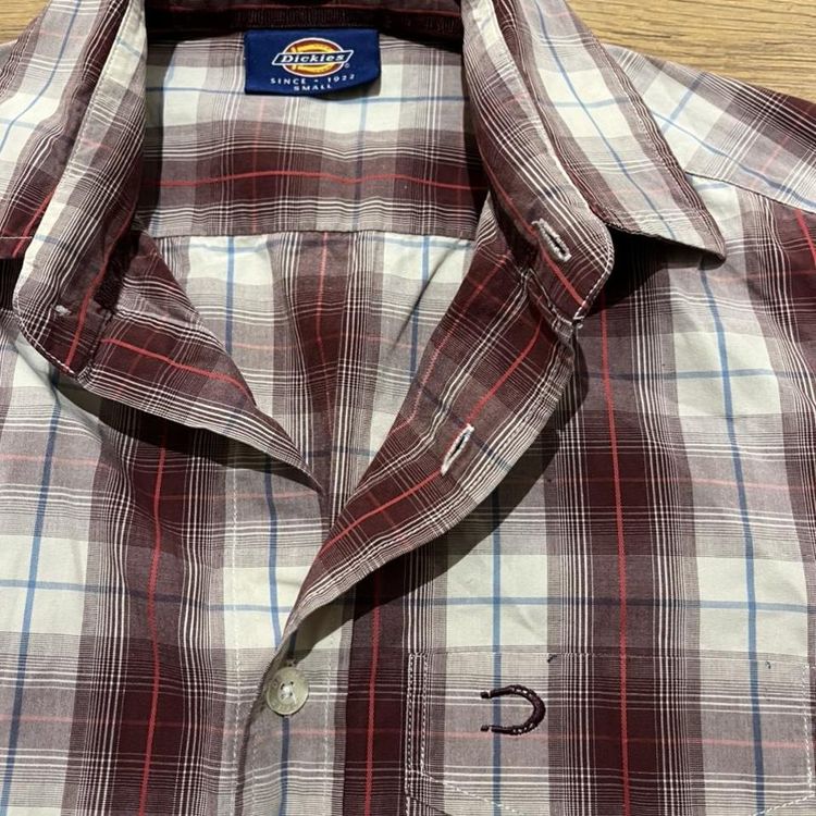 Dickies Checkered Long Sleeve Shirt Small image 2