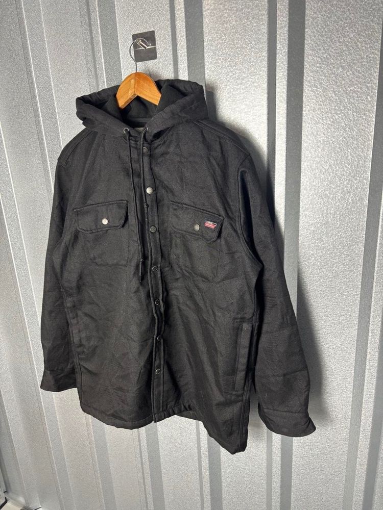 Dickies Black Hooded Workwear Jacket