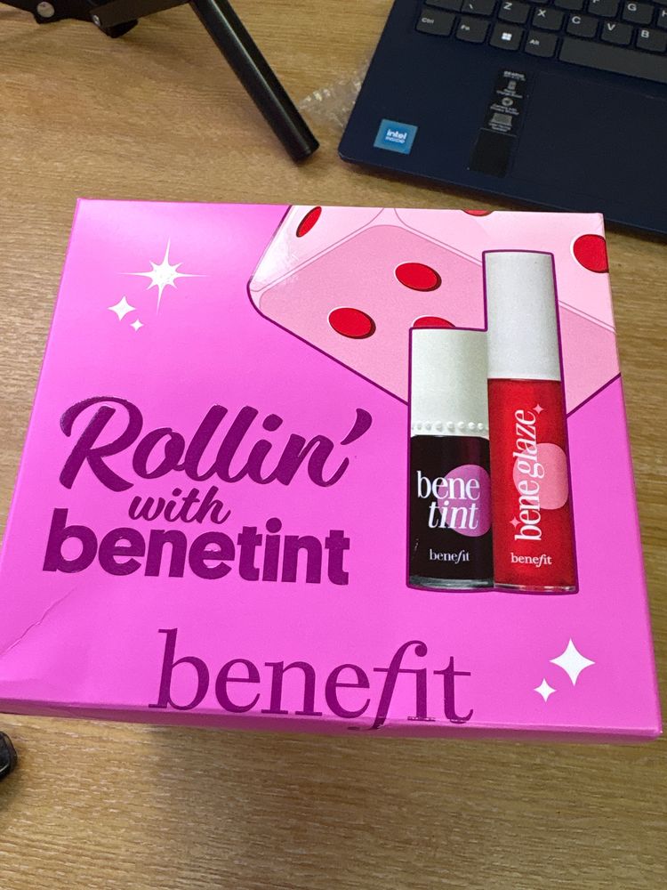 Benefit Rollin' With Benetint Lip And Cheek Duo