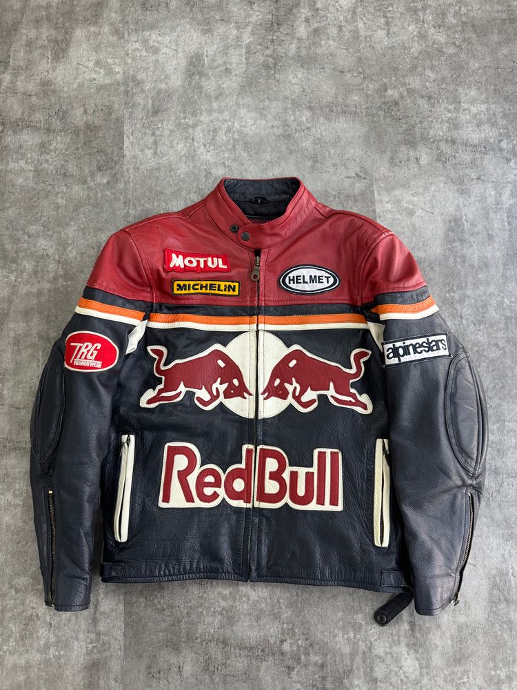 Vera Pelle Red Bull Leather Jacket product image