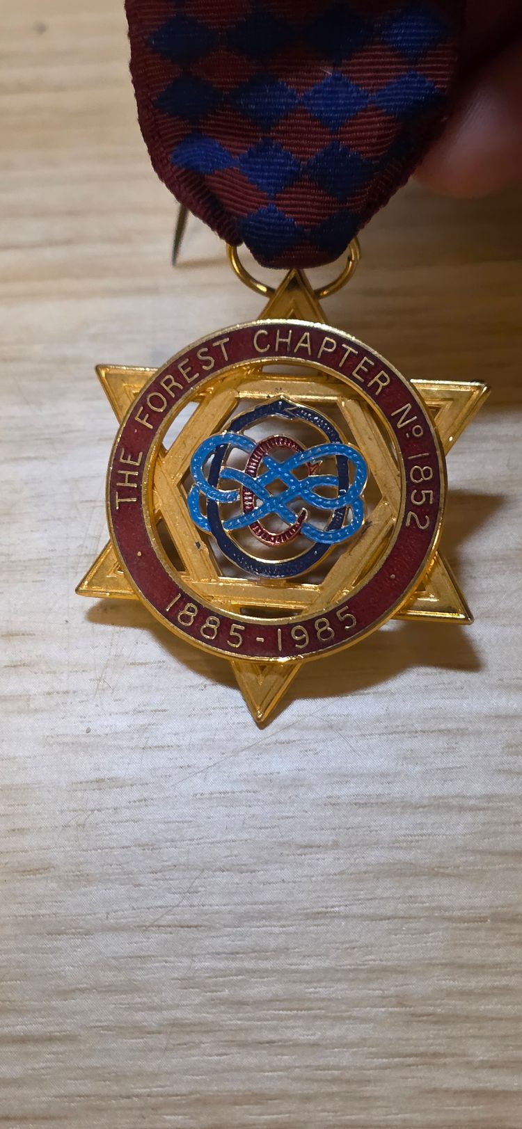 The Forest Chapter No. 852 Medal imagen 4