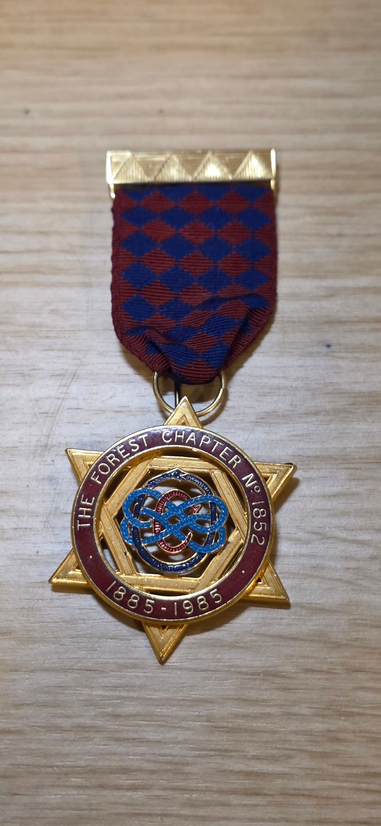 The Forest Chapter No. 852 Medal imagen 1
