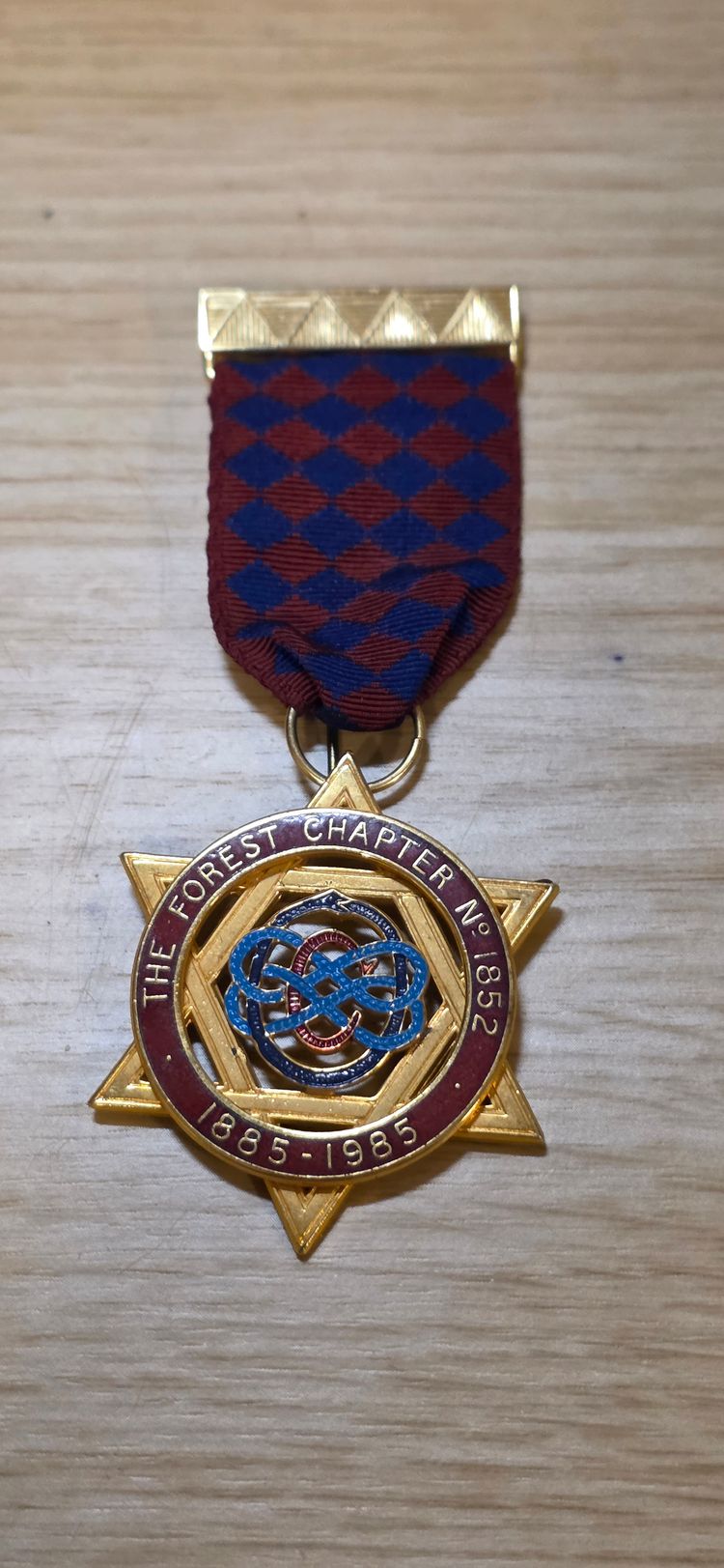 The Forest Chapter No. 852 Medal imagen 2