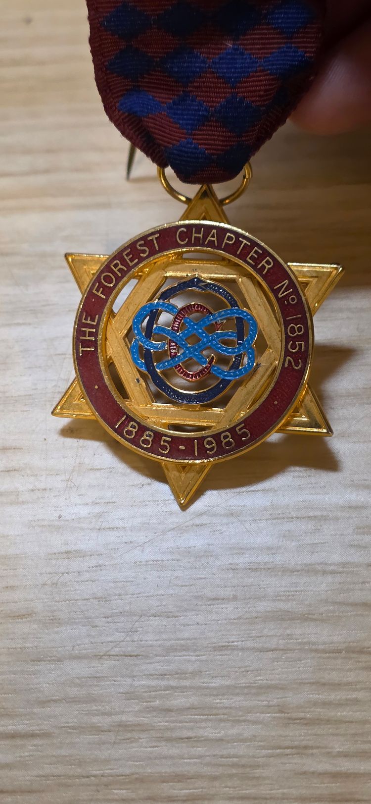 The Forest Chapter No. 852 Medal imagen 3