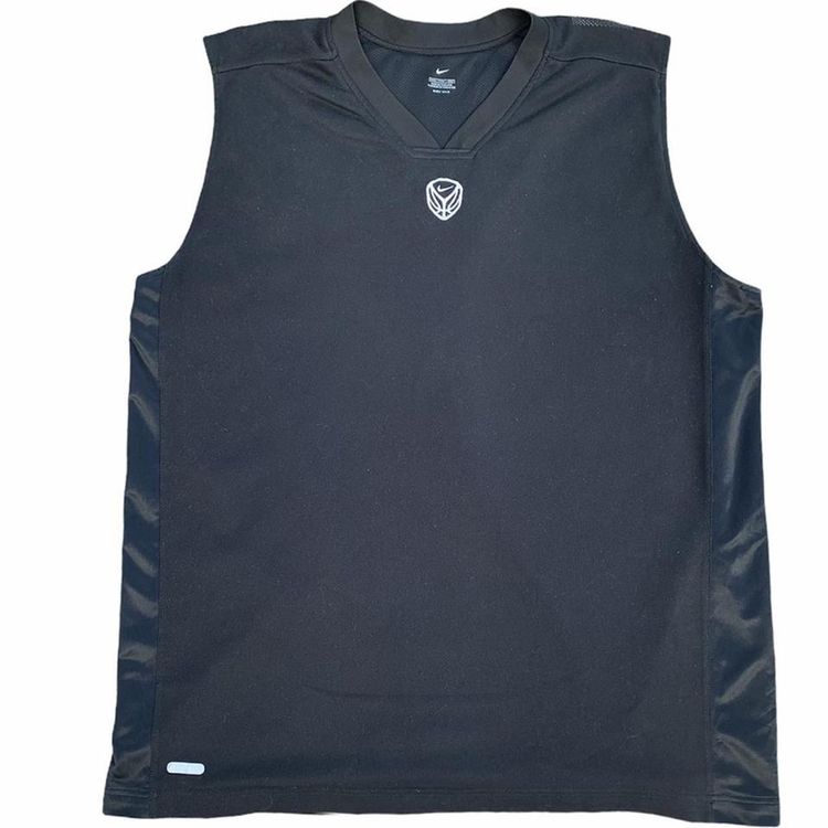 Black Nike Sleeveless V Neck Jumper 1