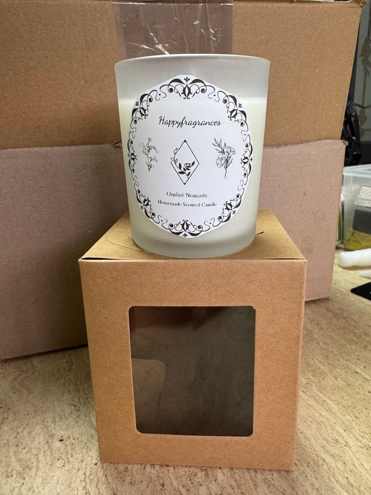Homemade Scented Candle Ombré Nomade 7oz  imagen 1