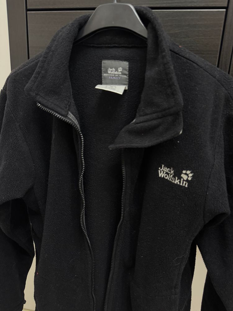 Jack Wolfskin Black Fleece Jacket image 2