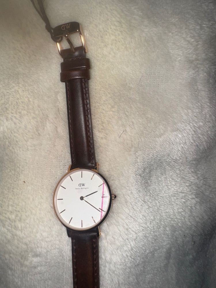Other brown leather strap wristwatch product image