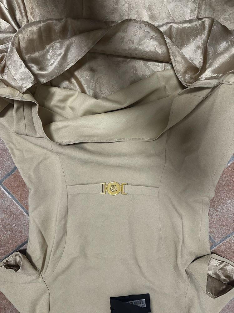Versace Beige Medusa ‘95 Mini Dress image 7