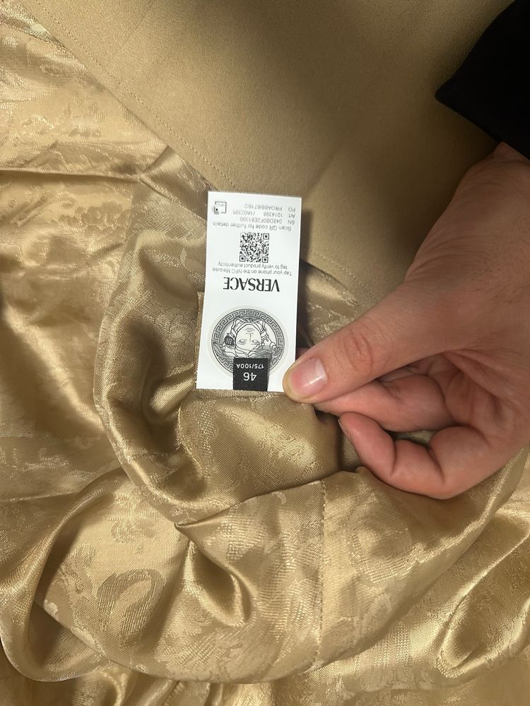 Versace Beige Medusa ‘95 Mini Dress image 8
