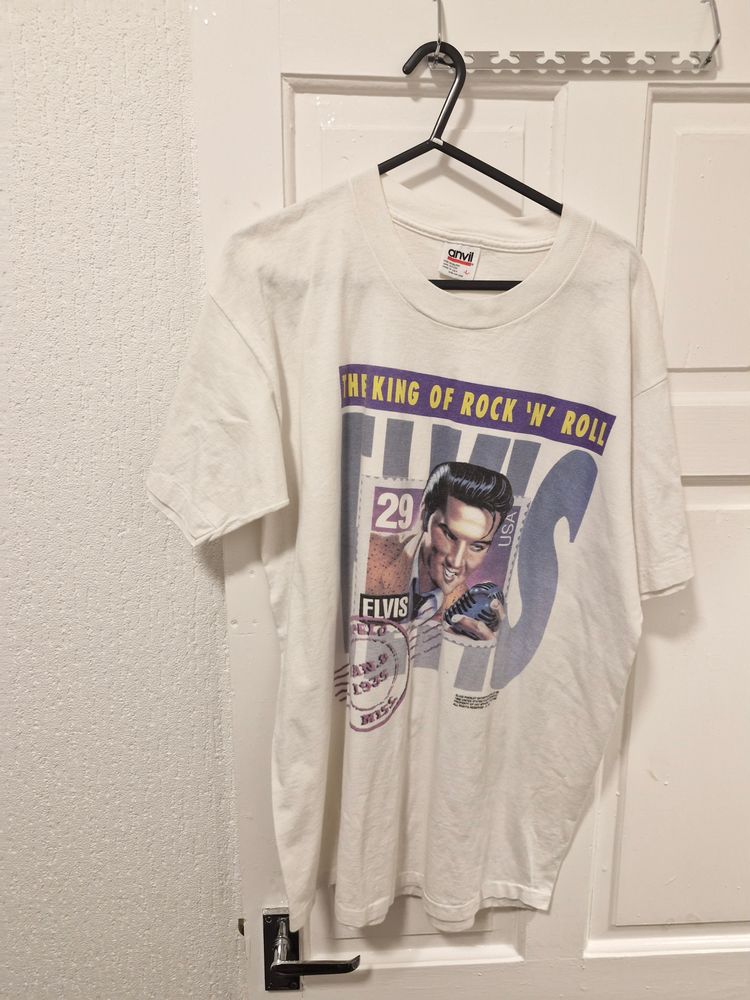 Other Anvil White Elvis Presley Graphic T-Shirt product image