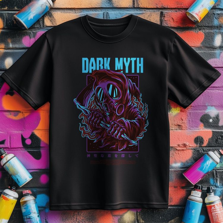 Dark Myth Poster T-Shirt - Embrace image 1