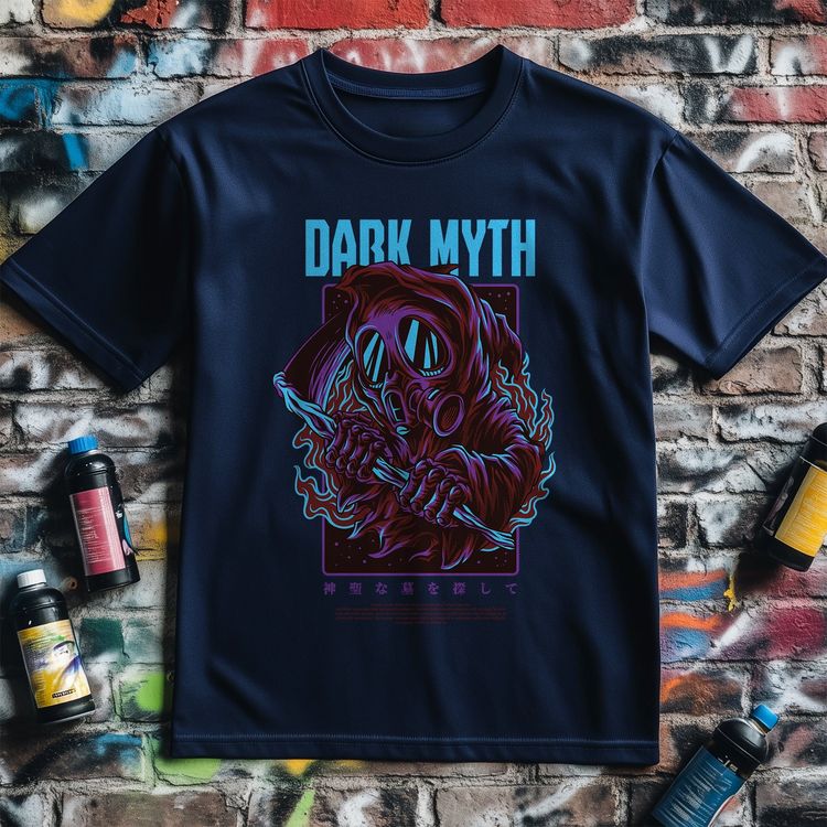 Dark Myth Poster T-Shirt - Embrace image 5