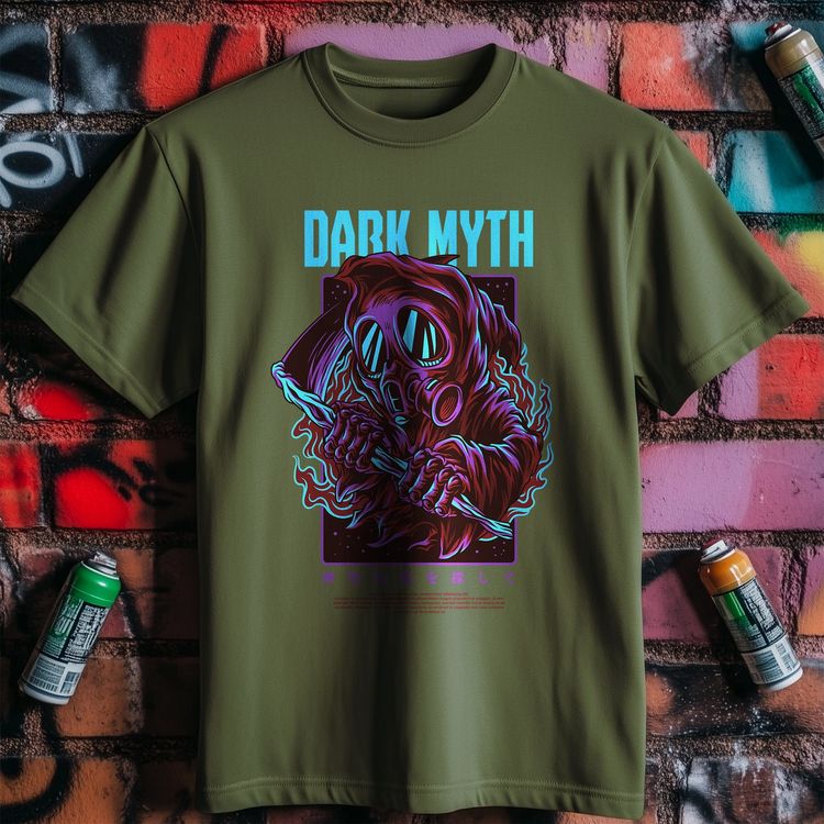 Dark Myth Poster T-Shirt - Embrace image 2
