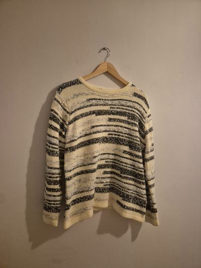 Anonymous Striped Knit Sweater