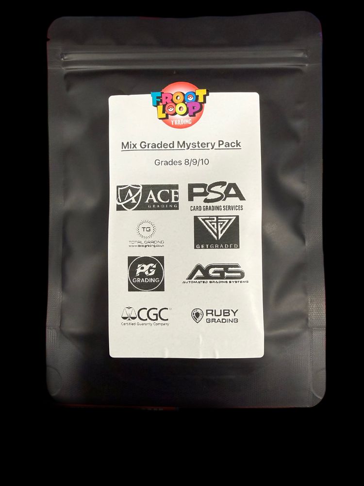 Graded Card Mystery Pack Mixed Grades 