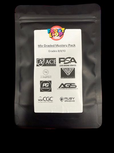 Graded Card Mystery Pack Mixed Grades