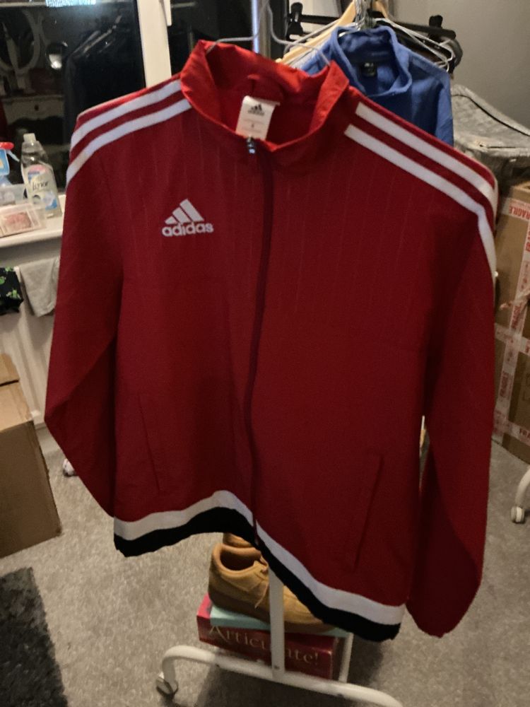 Adidas Red Track Jacket