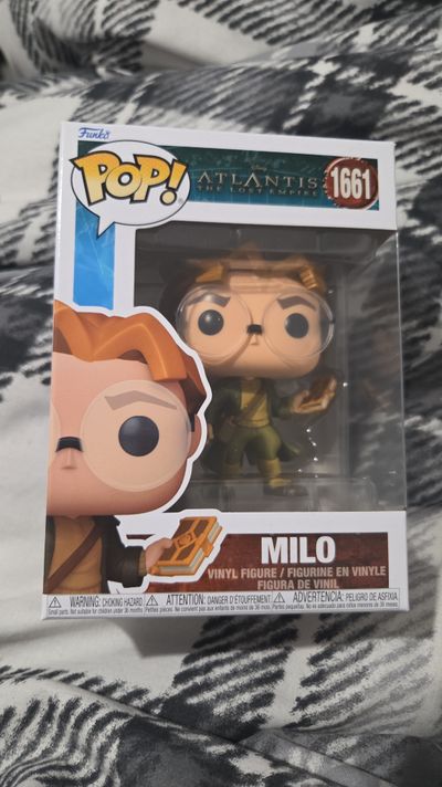 Funko Pop! Atlantis, Milo, Vinyl Figure