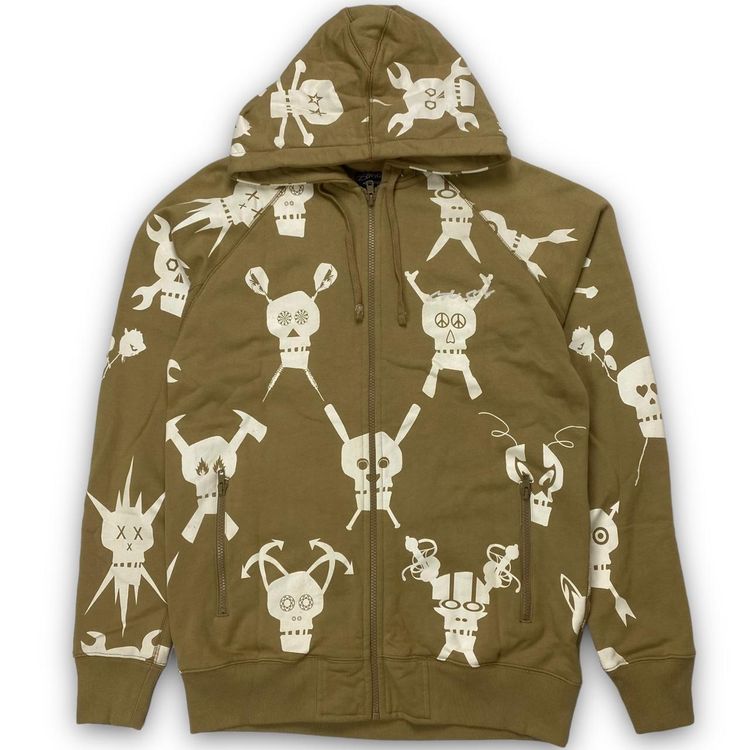 Other Stussy x Futura Skullacons Zip-Up Hoodie product image