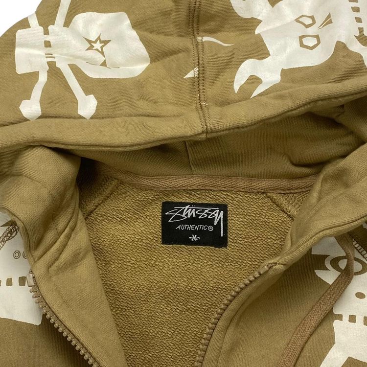 Stussy x Futura Skullacons Zip-Up Hoodie 3