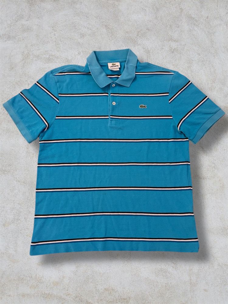 Lacoste Striped Polo Shirt